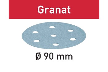 サンドペーパー, ⌀ 90 mm、Festool Granat STF D90/6