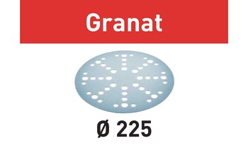 サンドペーパー, ⌀ 225　mm、48　穴、Festool Granat